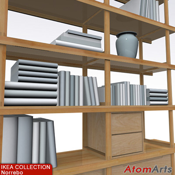 ikea furniture 3d model - IKEA Furniture Collection by Atom Arts