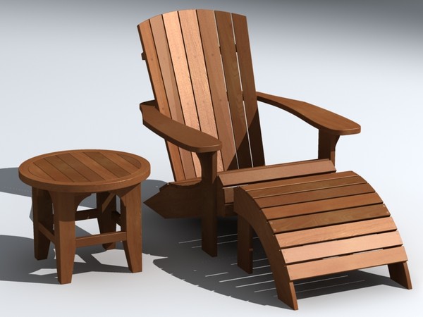 obj patio furniture set - patio_set_1_(max6).zip by monkeyodoom