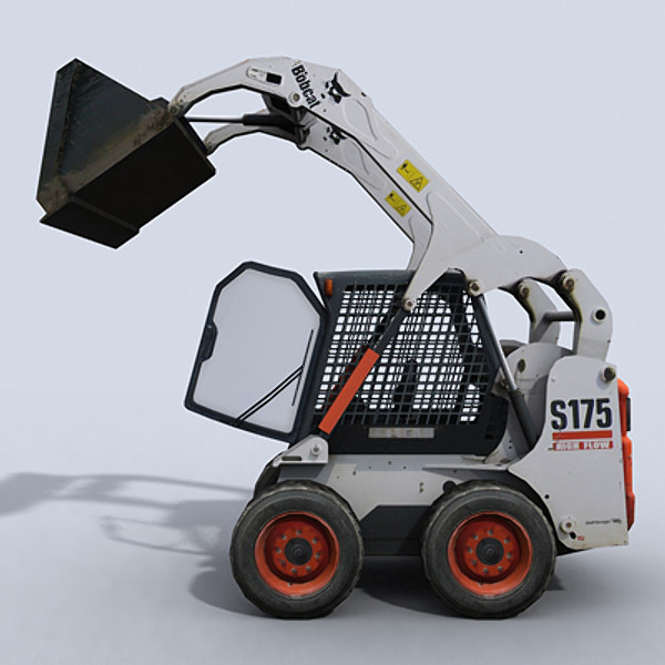 3d model bobcat skidsteer 2 - SkidSteer 2 by papillon