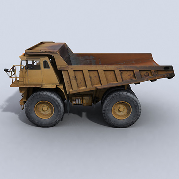 maya mining truck - Mining Truck 1 by papillon
