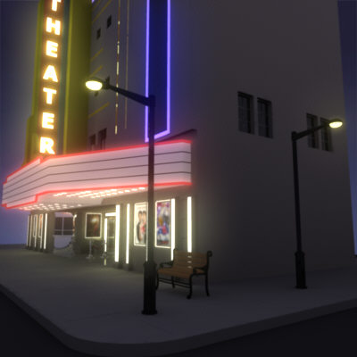 theater stanchions movie max - Theater by AhearnART