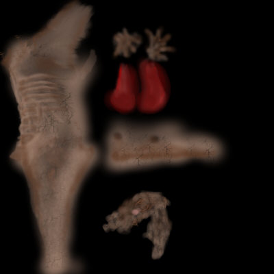 free chupacabras 3d model - chupacabras20.blend by japrogramer