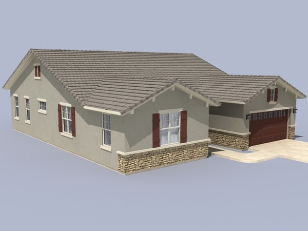 house set 10 3d 3ds - house set of 10 by monkeyodoom
