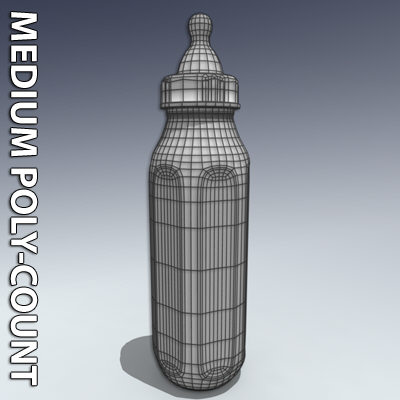 baby milk bottle 3ds - Baby Bottle by Adam Walker Film