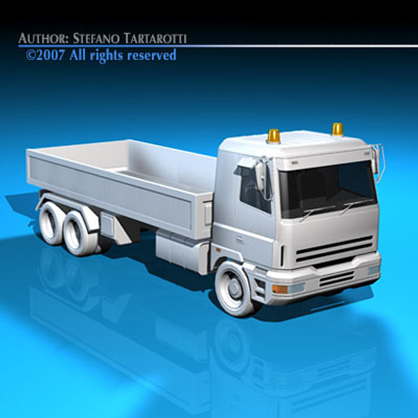 3ds max deck truck - Truck low boards deck by tartino