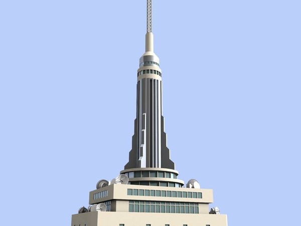 3d empire state building skyscrapers - Empire state building by yusuf joher taherali