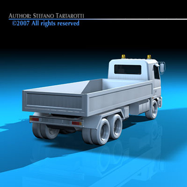 3ds max deck truck - Truck low boards deck by tartino