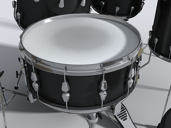 3d band rock guitar - band set by monkeyodoom