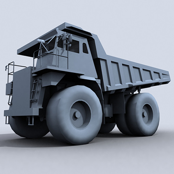maya mining truck - Mining Truck 1 by papillon