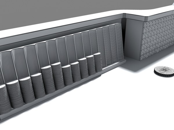 casino table blackjack roulette 3d model - roulette_table(MAX).zip by monkeyodoom