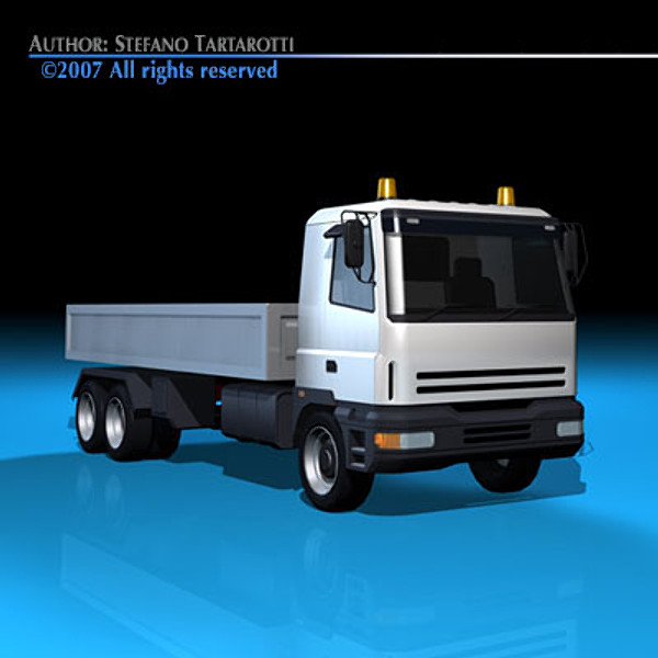 3ds max deck truck - Truck low boards deck by tartino