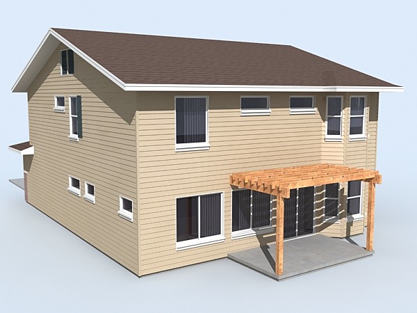 house set 10 3d 3ds - house set of 10 by monkeyodoom