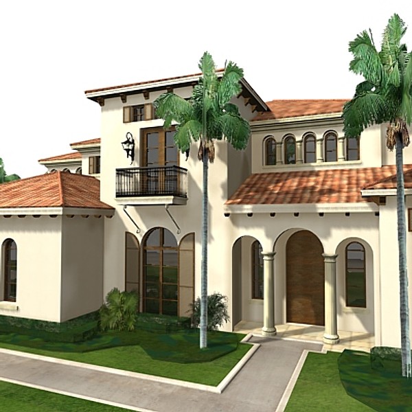 3ds max villa residence - Mana Residence by morihuela