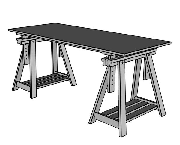 3d model work table - Work table by Mar.K