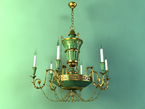 chandelier 3d max - Lyustra_DELISLE_.zip by kupfer