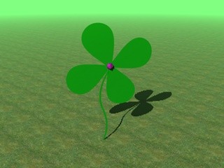 3d clover plant - detelina.c4d by pwaper