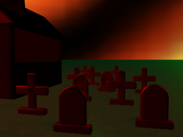 3d cemetery grave - grodlje.c4d by pwaper