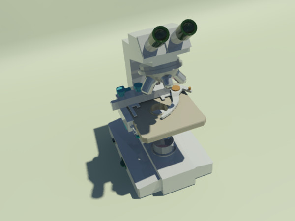 obj microscope - microscope.max by Animation Anchor Line