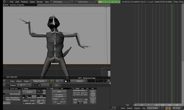 free chupacabras 3d model - chupacabras20.blend by japrogramer