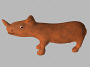 hippo cartoon 3d model