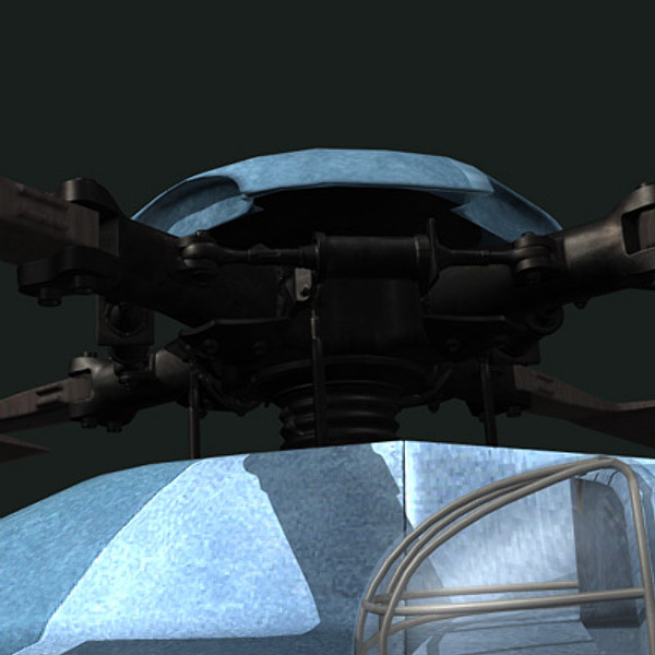 3d model european helicopter nh90 - NH90 helicopter (FR) by earth art