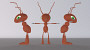 3d model ant cartoon