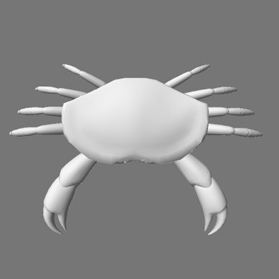crab claws obj - crab by AexisOnFire