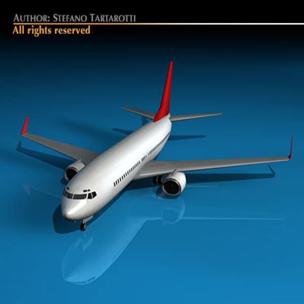 obj b737-800 737 800 - B737-800 by tartino