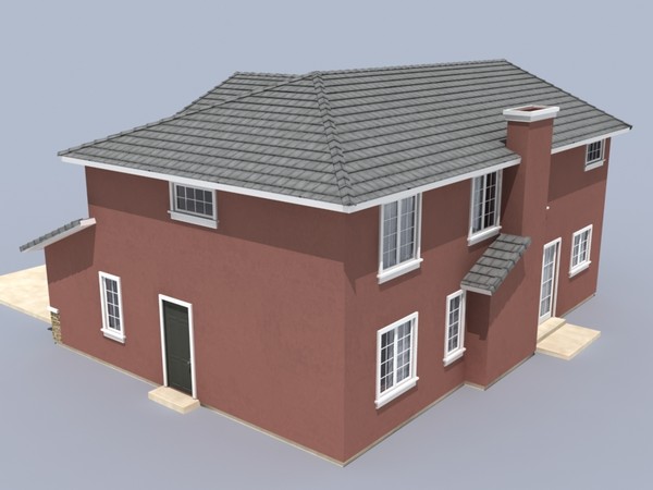 house set 10 3d 3ds - house set of 10 by monkeyodoom