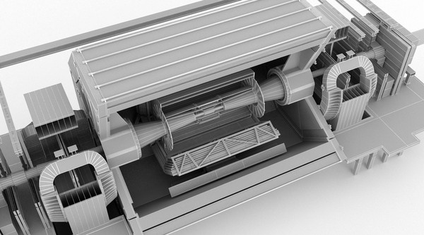 3d large hadron collider lhc model - Large Hadron Collider (LHC) by Tornado Studio