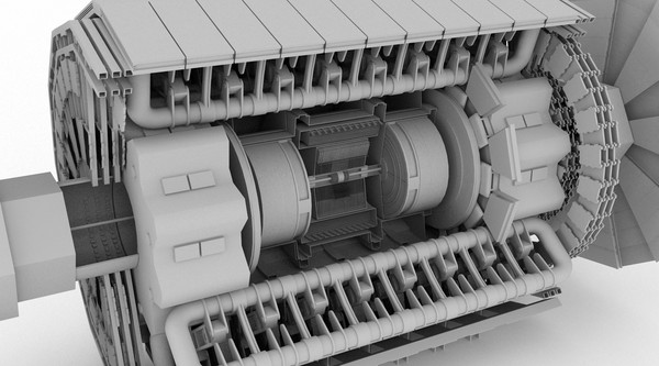 3d large hadron collider lhc model - Large Hadron Collider (LHC) by Tornado Studio