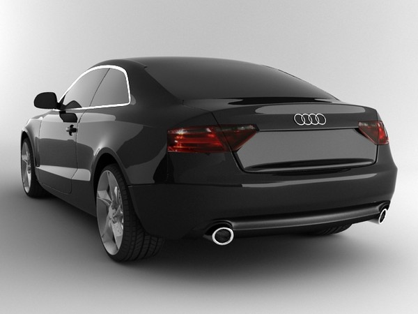 audi a5 luxury 3d model - Audi A5 by fabelar