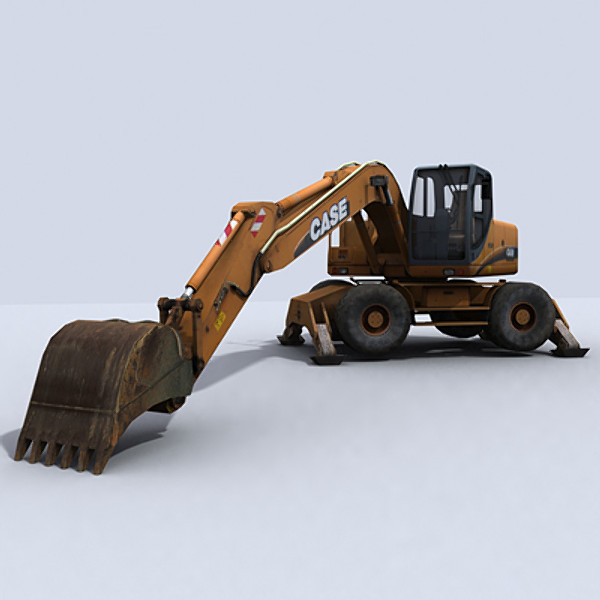 3d model excavator 2 - Excavator 2 by papillon