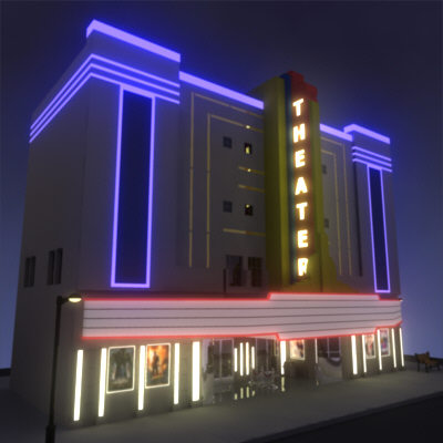 theater stanchions movie max - Theater by AhearnART