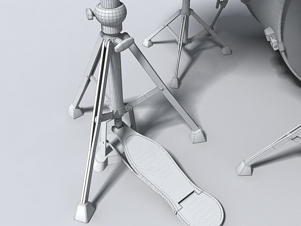 3d band rock guitar - band set by monkeyodoom