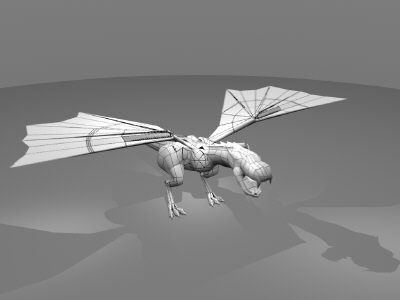 dragon bump transparency 3d obj - Dragon1_Maya.zip... by Brandon Ervin