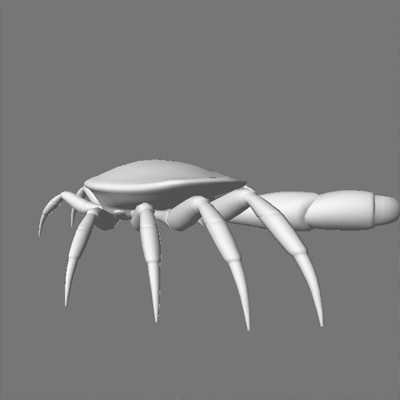 crab claws obj - crab by AexisOnFire