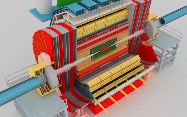 3d large hadron collider lhc model - Large Hadron Collider (LHC) by Tornado Studio
