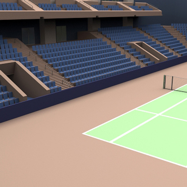 3d tennis arena - Tennis Arena by scripter