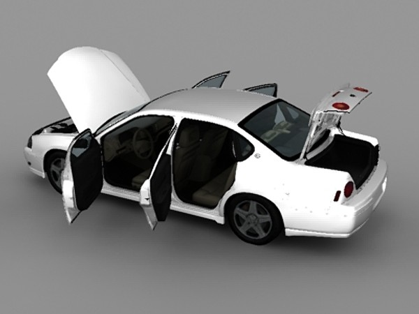 chevrolet impala ss 3d model - 2003 Chevrolet Impala SS - 3ds by Cardesign3D