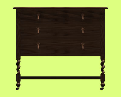 autocad chest drawers 3d x - Chest of Drawers by Good.Period.Furniture