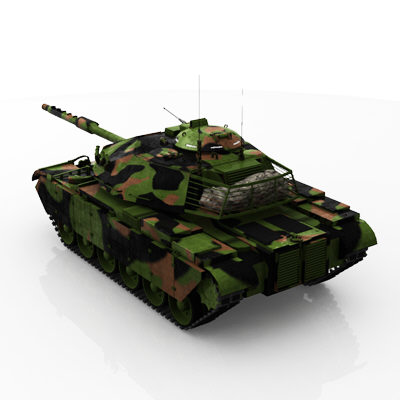 fbx m60t sabra iii main - M60T Sabra III Main Battle Tank... by PROTOCG