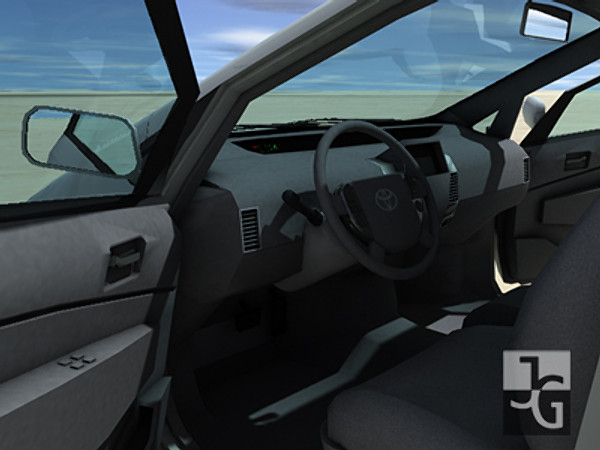 3d toyota prius model - Toyota Prius by Solancla
