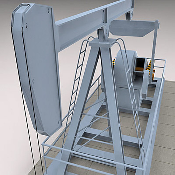 3ds max oil pump - Oil pump by QLEE