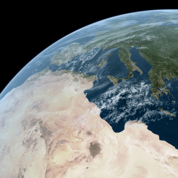 3ds max earth 16k - Photorealistic Earth 16k by startrek37