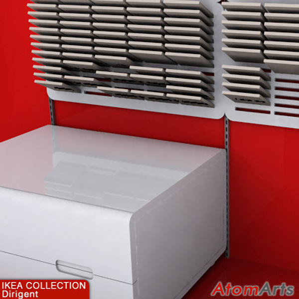 ikea furniture 3d model - IKEA Furniture Collection by Atom Arts