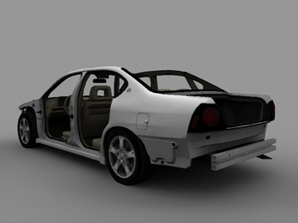 chevrolet impala ss 3d model - 2003 Chevrolet Impala SS - 3ds by Cardesign3D