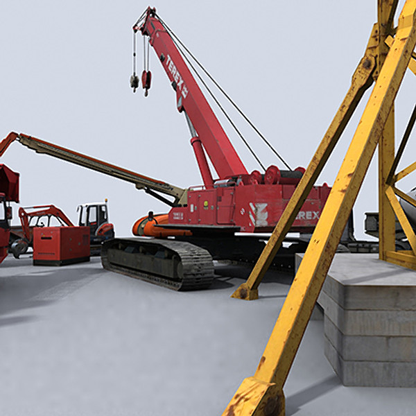 realtime public works vol 2 3d model - Public Works Collection Vol.2 by papillon