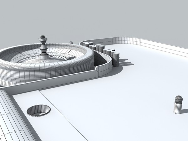 casino table blackjack roulette 3d model - roulette_table(MAX).zip by monkeyodoom