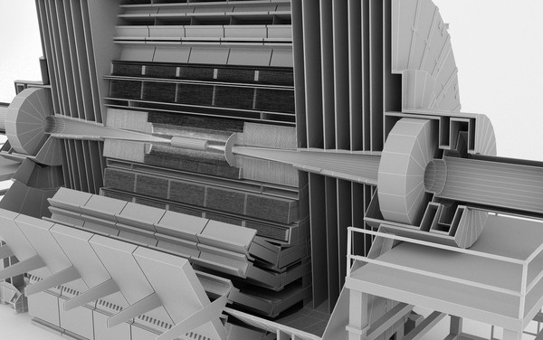 3d large hadron collider lhc model - Large Hadron Collider (LHC) by Tornado Studio